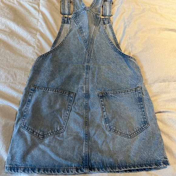 H&M Divided Jean Skirt Overalls Size 0 - Picture 2 of 3